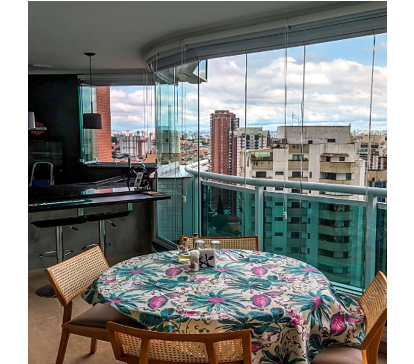 Projeto de varanda envidraçada - foto 12